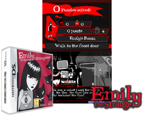 Emily the Strange - Strangerous (Europe) (En,Fr) (VESV) (NDSi Enhanced) Cover
